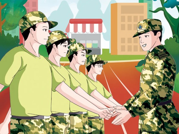 高校軍訓評選活動